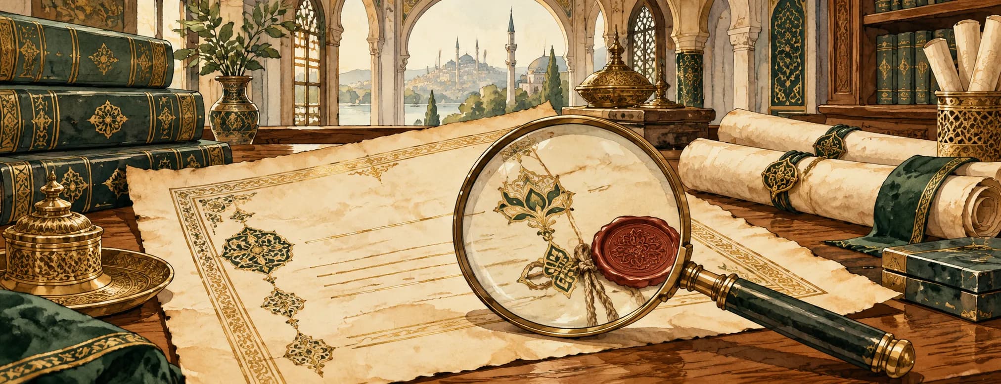 مراجعة وثائق الوقف وشروط الواقفين